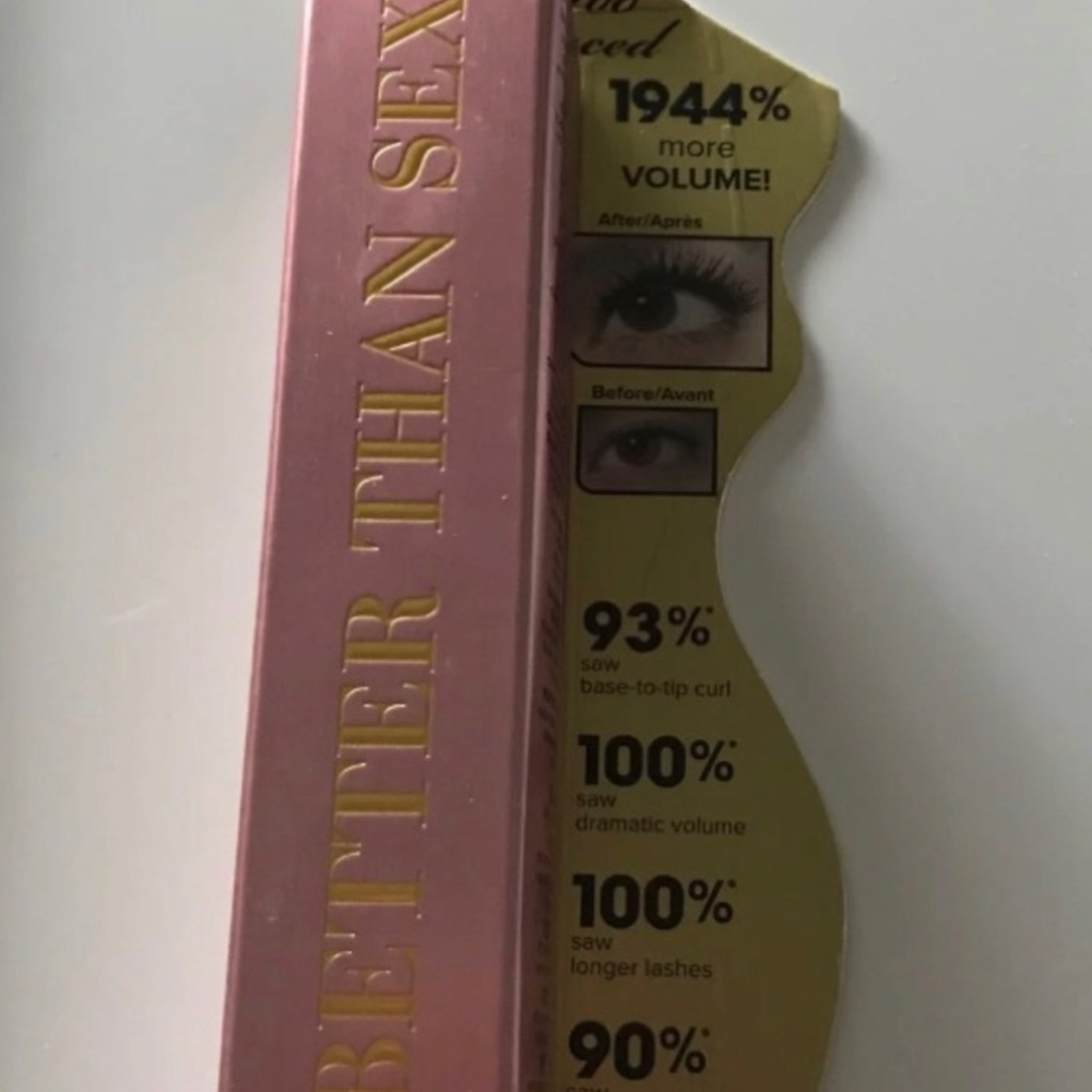 NEW Too Faced Better Than Sex Mascara Deep black - Picture 6 of 7